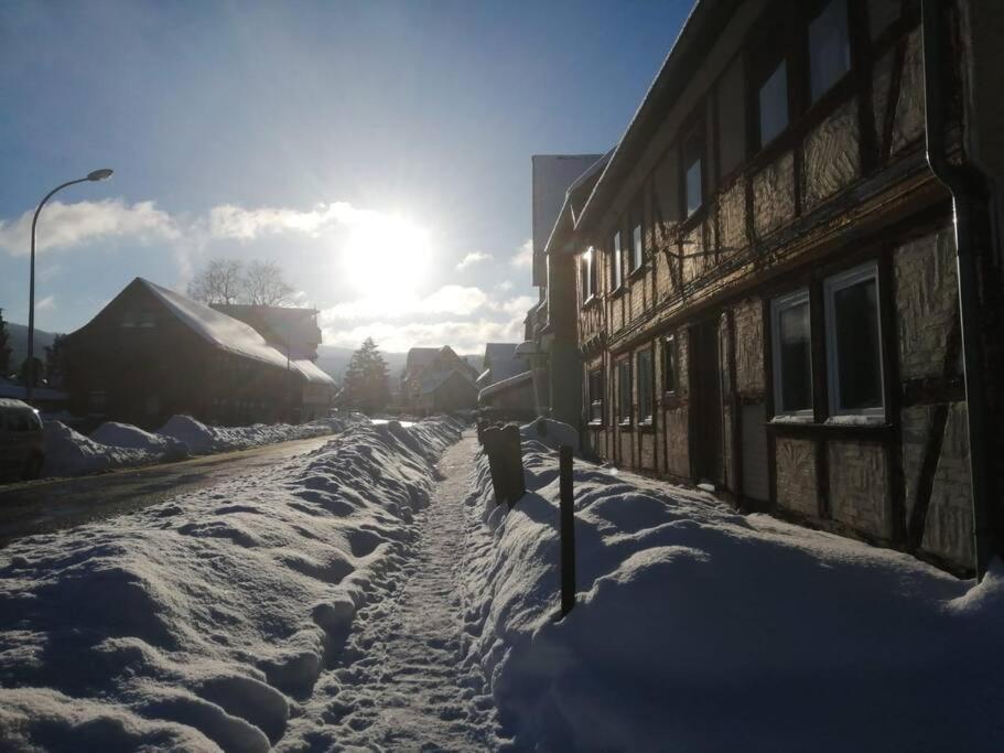 Guenstige, Schoene Ferienwohnung Im Wanderparadies Wernigerode Buitenkant foto